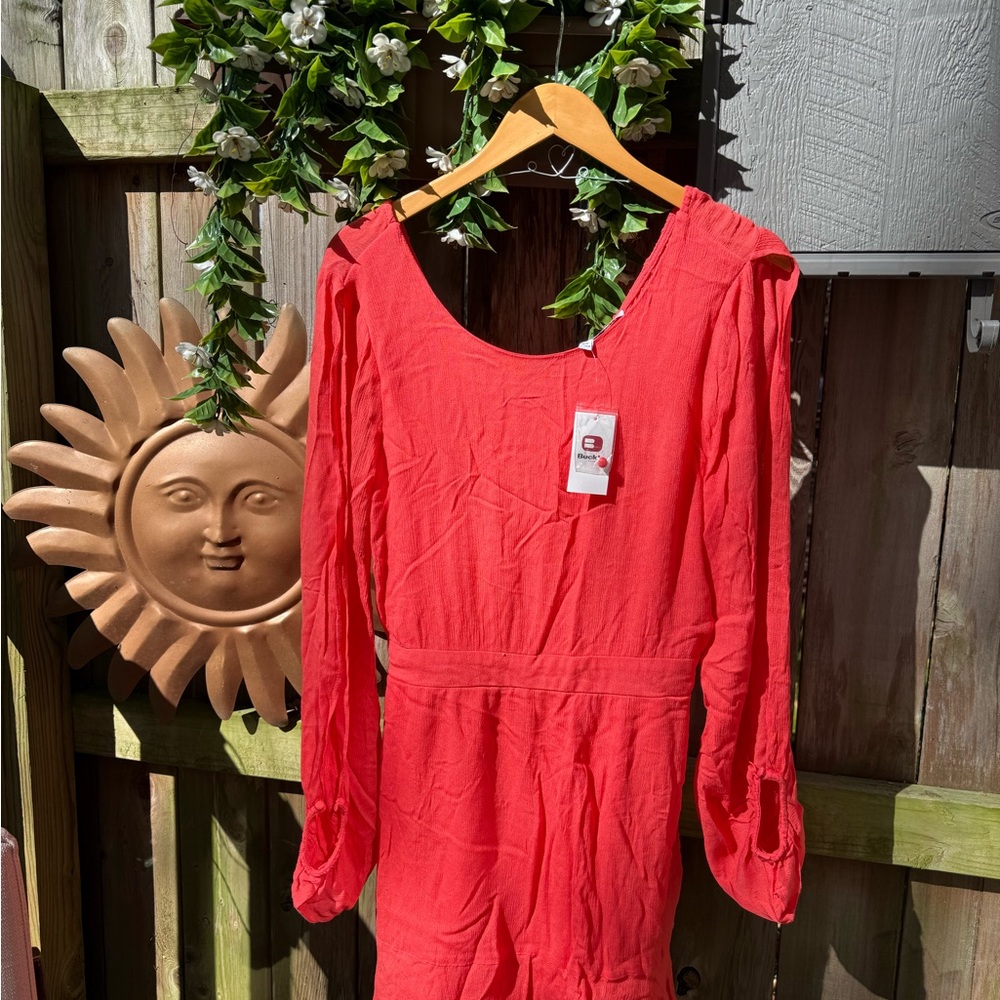 H&M Vibrant Coral Dress